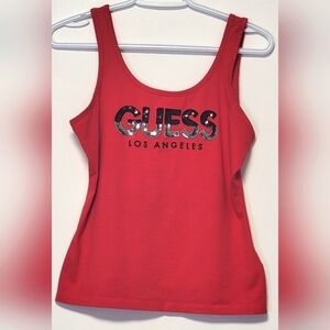 Guess Sequin Tank Top